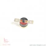 KSD301 Bimetal Thermostat Switch Manual Reset Round Copper Head for Fireplace