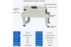 China Balling Press Make Gearbox Mini Shrink Wrapping Machine Semi Automatic supplier