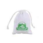 Practical Antiwear Pouch Drawstring Bag , Recycle Canvas Drawstring Gift Bags