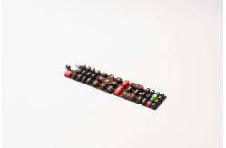 China Remote Control Silicone Rubber Keys Customized Non Corrosive supplier