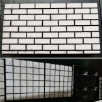 Cement And Mining Wear Resistant Lining Conveyor Chute Ceramic Wear Tiles for sale
