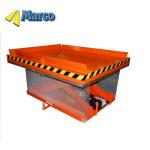 Hydraulic Scissor Lift Table with Roll-off Guard and Chain Mesh Close Height 260mm Lift Stroke 600mm for sale