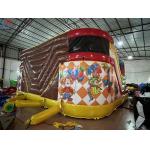 Manufacturer Zoo Inflatable Fun City Inflatable Bouncy House Slide Castle