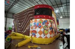 China Manufacturer Zoo Inflatable Fun City Inflatable Bouncy House Slide Castle supplier