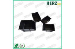 China Permanently Conductive ESD Storage Box / ESD Component Box Has Open Hopper Front supplier