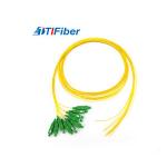 FTTH ST FC PC UPC APC Optical Pigtail Single Mode Simplex 0.9mm for sale