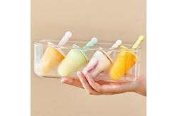 China Creative DIY Ice Cream Popsicle Molds Easy To Clean Odourless supplier