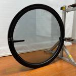 4mm 5mm 6mm  Aluminum Circle Windows Doouble Tempered Glass Round Aluminum Windows for sale