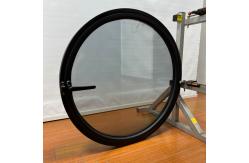 China 4mm 5mm 6mm  Aluminum Circle Windows Doouble Tempered Glass Round Aluminum Windows supplier