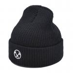 Personalized Custom Knit Beanie Hats Classic Men's Warm Winter Hats for sale