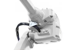 China Compact Milling Robot 6 Axis IRB4600 60kg Payload Reach 2050mm Robotic Arm Milling supplier