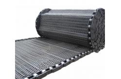 China Stainless Steel Plain Weave Metal Mesh Belt For Food Freezering Processing supplier