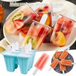 BPA Free Silicone Ice Molds Reusable 6 Pieces Food Grade Practical for sale