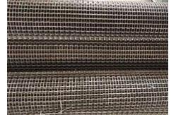 China Stainless Flat Wire Mesh Belt , Honeycomb Conveyor Belt For Bread Baking supplier