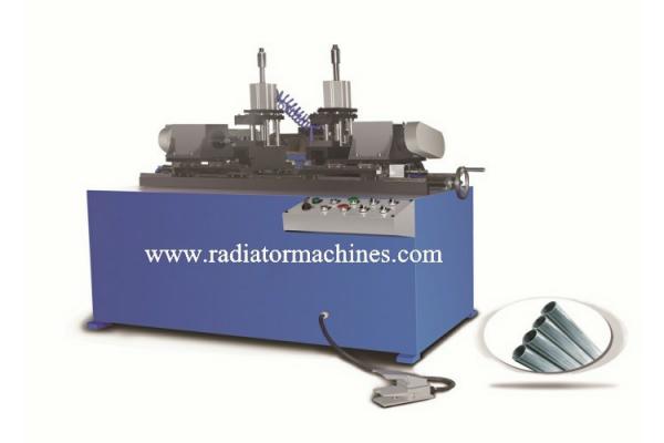 Aluminum Pipe Double End Chamfering Machine , Automatic Chamfering Machine