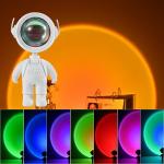 20cm ABS Silicone Robot Projector Night Light For Kids for sale