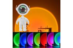 China 20cm ABS Silicone Robot Projector Night Light For Kids supplier