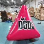 Custom Logo Inflatable Triangle Water Buoy Water Park Inflatable Floating Marker