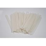 Restaurants Biodegradable PLA Straws , 5x210mm Compostable Bendy Straws for sale