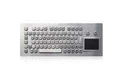 China Ruggedized Stainless Steel Explosion Proof Keyboard For Kiosk  PS2 Or USB supplier