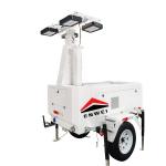 Wide Lighting Range Solar Lighting Tower For Golf Course Lighting for sale