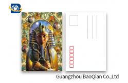 China Egypt Scenery 3D Lenticular Postcards Picture UV Offset Printing Gift Usage supplier