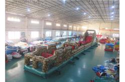 China Fantastic Camouflage Boot Camp Inflatable Paintball Obstacle High Security - Guarantee supplier