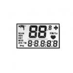 Custom Monochrome Transparent FSTN LCD Module Storage Temp -20-+70℃