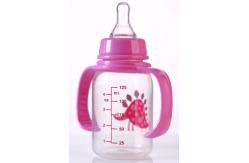 China Standard 4oz 125ml Polypropylene Baby Bottles Two Handle supplier