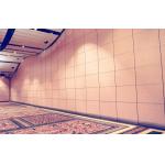 Multi Color Hotel Movable Partition Walls Aluminium Frame Leather Surface for sale
