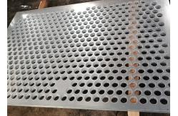 China PVDF Round Hole Perforated Metal Mesh 1.22*2.44m supplier
