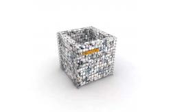 China 1x1x1m Square Hole Gabion Wire Mesh Embankment Protection supplier
