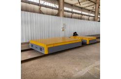 China Explosion Proof Heavy Duty Rail Electric Transfer Trolley With Roller supplier