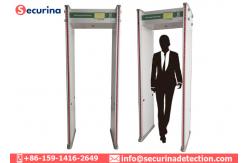 China Waterproof Archway Metal Scanner Walk Through Safety Gate With Automatic Counting Function supplier