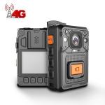 4G AES256 Police Body Camera H22 Chip H.265 2 Inch TFT LCD FDD LTE WCDMA GPRS for sale