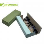 Lycra Portable EVA Metal Eyeglass Case Hard Cuboid Eyewear Packaging Box for sale