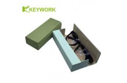 China Lycra Portable EVA Metal Eyeglass Case Hard Cuboid Eyewear Packaging Box supplier