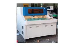 China Laser Automatic Pcb Cutting Machine High Efficiency Singlation Dual Workstation supplier