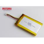 Customized Rechargeable Lithium Polymer Battery Pack For Asset Track 1000mAh for sale