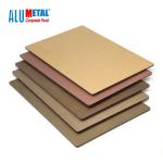 3mm Steel PVDF Acm Aluminium Composite Panel Copper Nacreous 1250mm for sale
