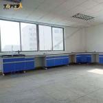 High Durability Wall-Mounted Laboratory Bench Featuring Ceramic Table Top