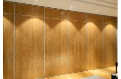China Sound Insulation Hotel Sliding Partition Walls Floor To Ceiling Aluminium System supplier