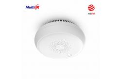 China 15dBm Zigbee Smoke Detector 85db Tuya Smoke Detector Home Assistant supplier
