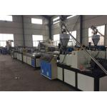 PVC WPC Plastic Board Extrusion Line For WPC Foam Plate / Construction Template for sale