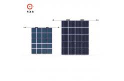 China Custom Mono BIPV Solar Panels Laminated Glass Rooftop Carport Solar System supplier