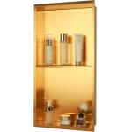24x12 Inch Recessed Shower Shelves Bathroom Storage Niche Gold Color for sale