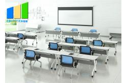 China Adjustable Folding Stackable Conference Room Tables Office Training Tables supplier