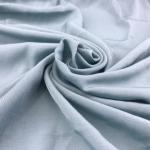 Breathable 52% Ployester 48% Rayon Dyeing Polyester Fabric 90gsm Lightweight for sale