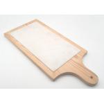 Easy Cleaning White Marble Placemats Convenient For Fruit / Vegetable for sale