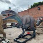 Outdoor Realistic Animatronic Dinosaur Simulation Model  Animatronic Dinosaur